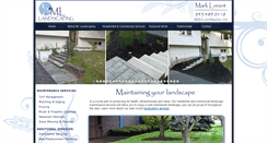Desktop Screenshot of mllandscaping.net